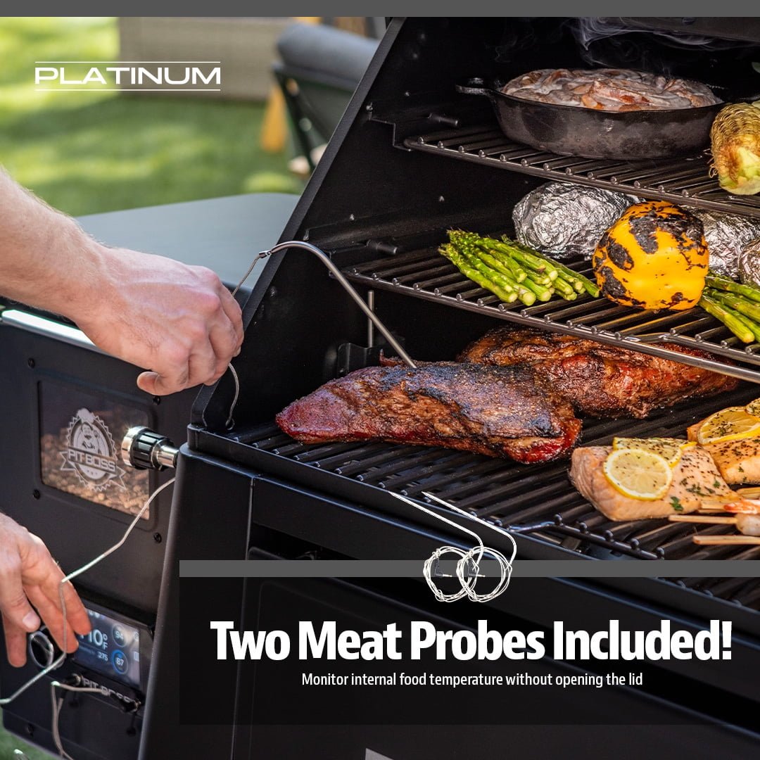 Pit Boss Platinum 1250 Connected Wood Pellet Grill