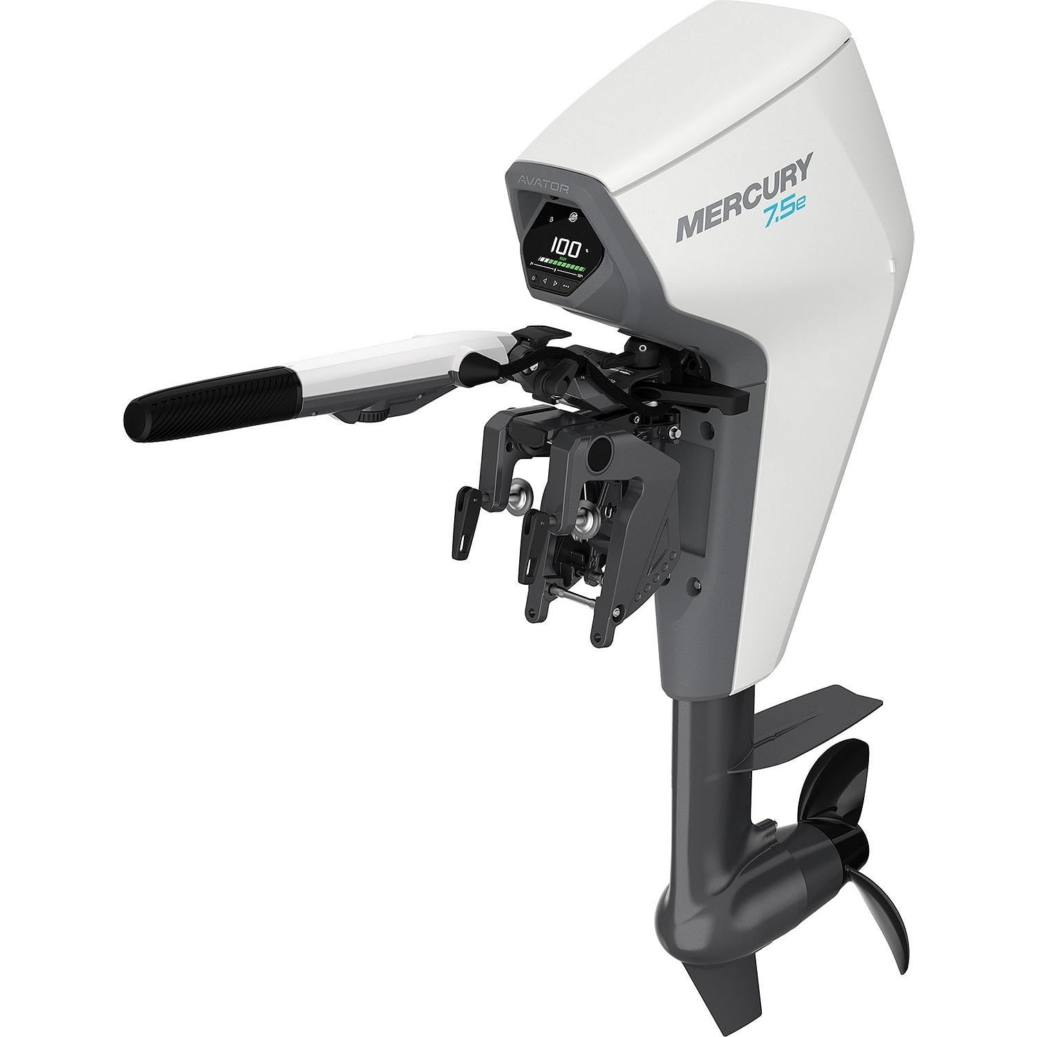 Mercury Avator 7.5e Tiller Electric Outboard Motor Kit
