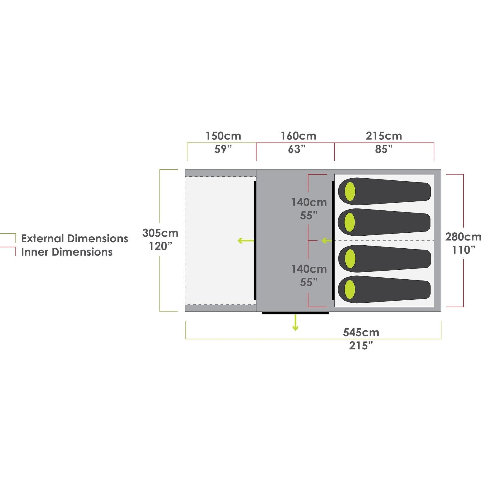Zempire Evo TM V2 Air Tent