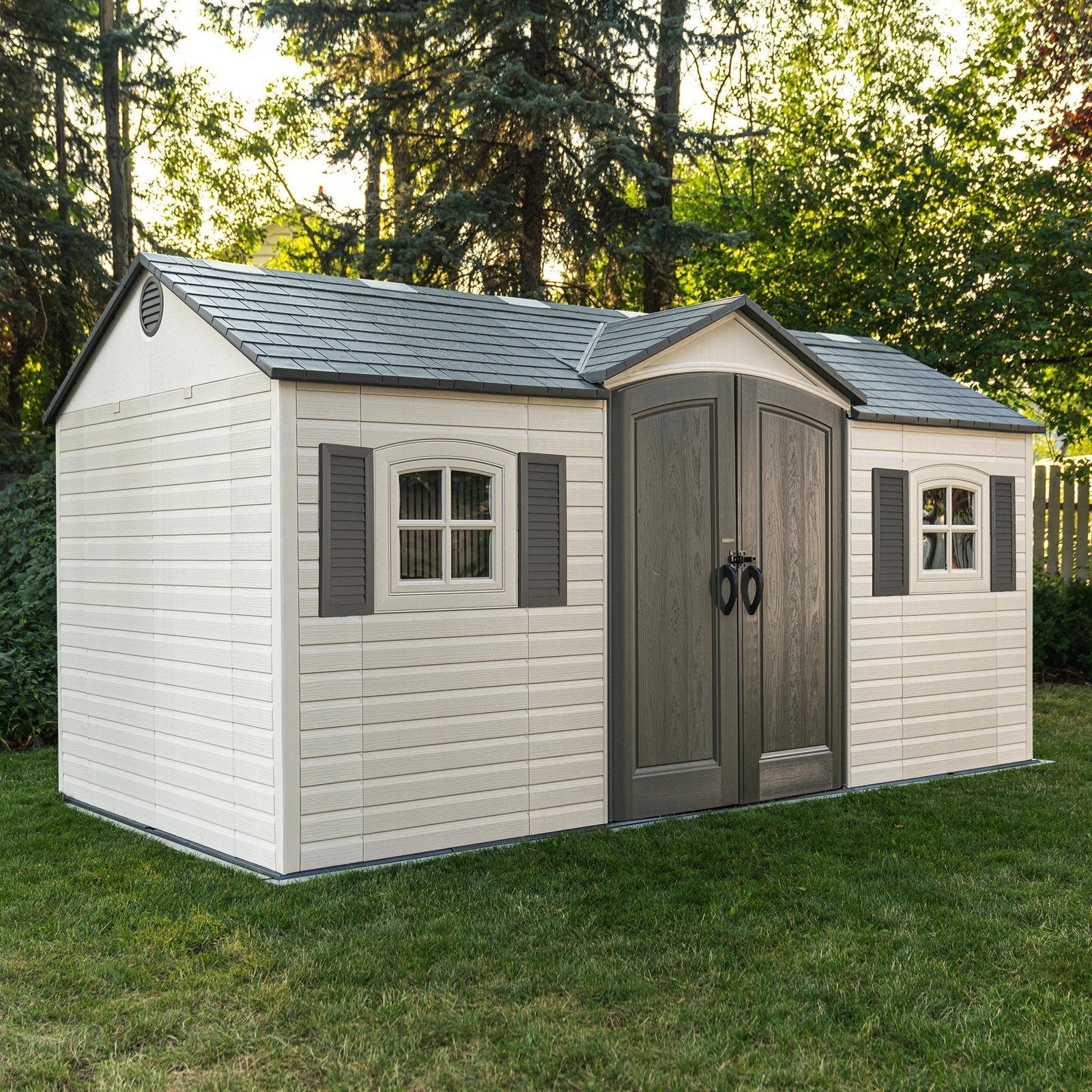 Lifetime 15′ x 8′ Outdoor Storage Shed