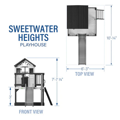 Backyard Discovery Sweetwater Heights Elevated Playhouse