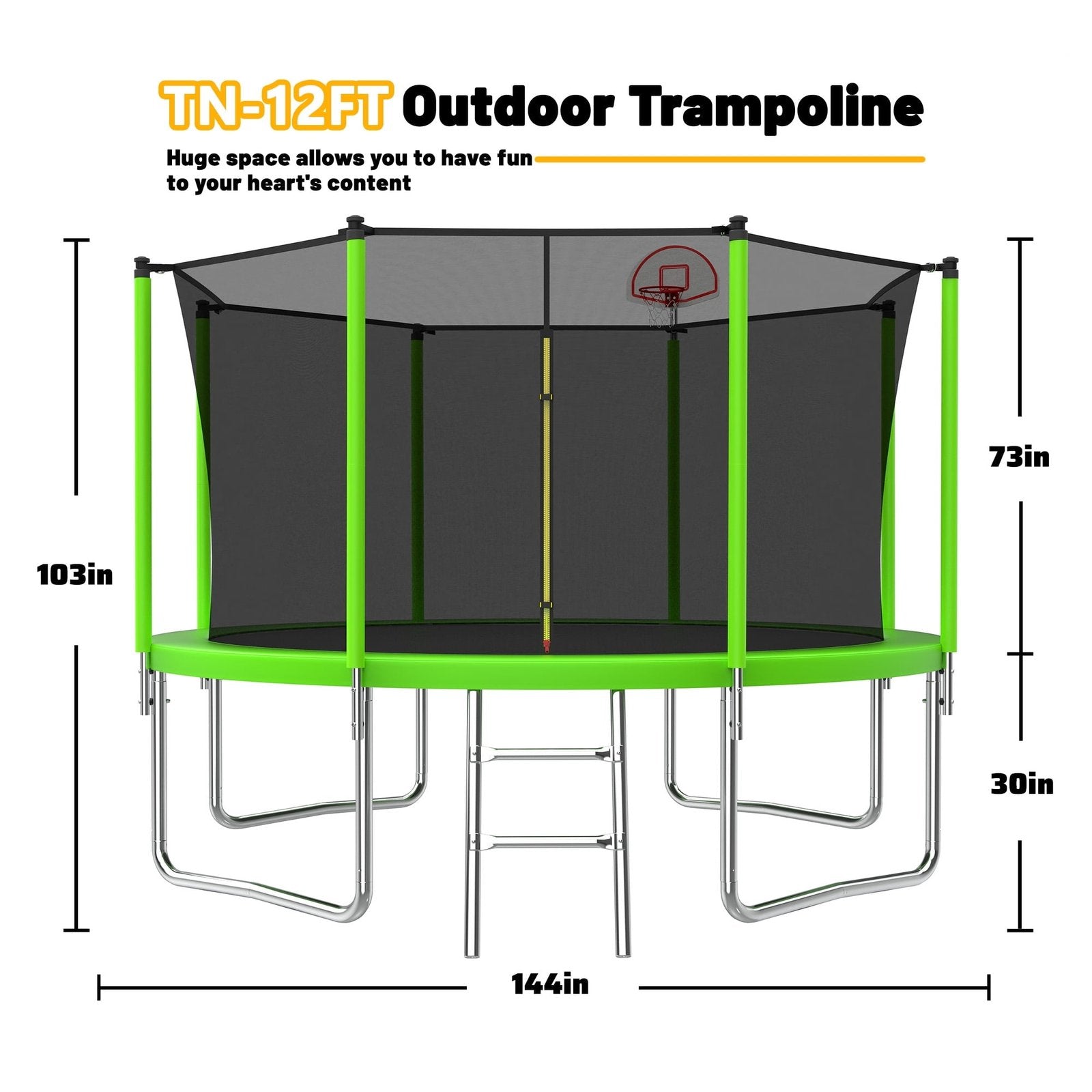 Jumpflex FLEX120 12FT Trampoline