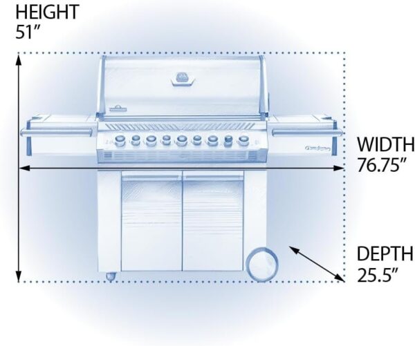 Napoleon Prestige 665 5-Burner Propane Grill