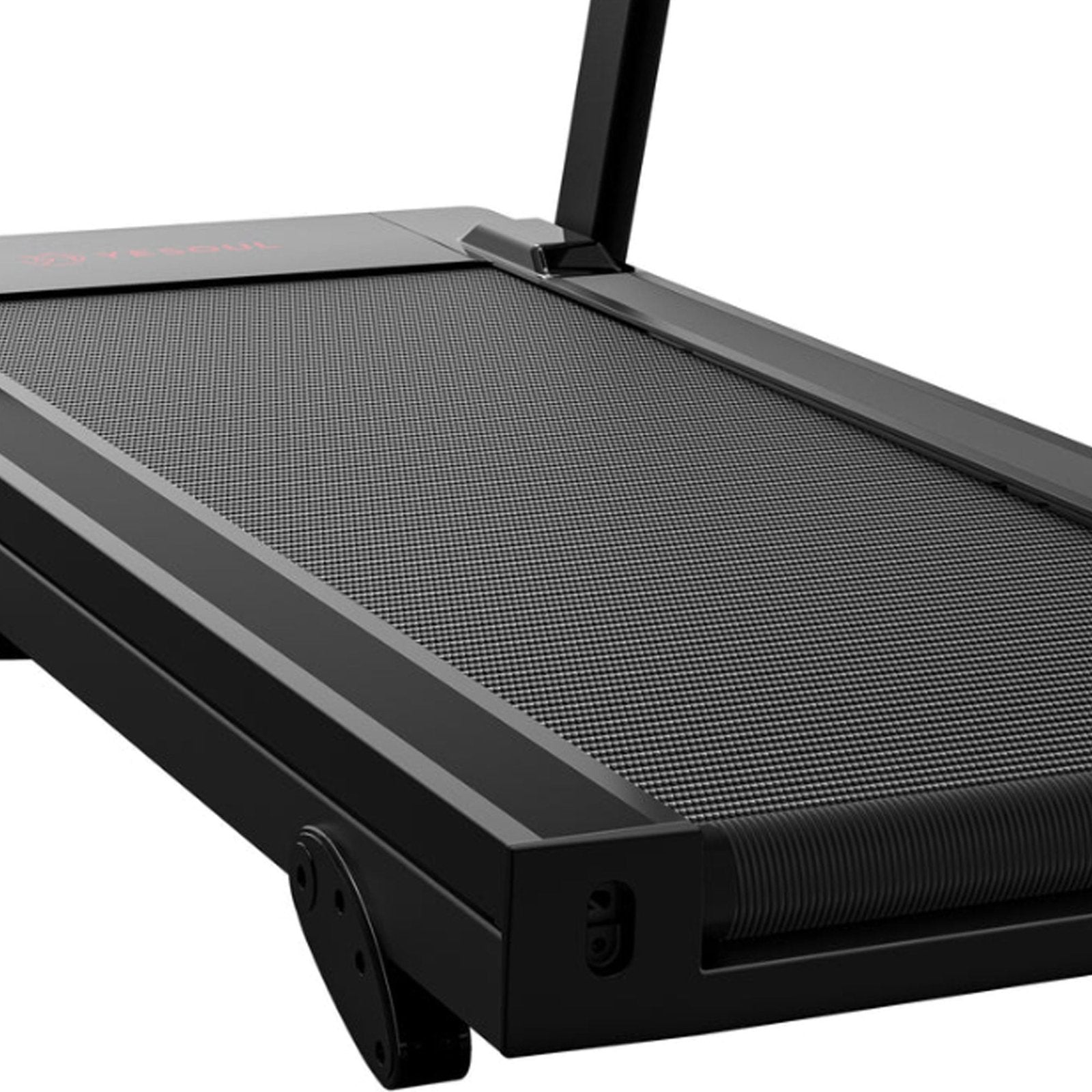 Yesoul T1M Plus Smart Folding Treadmill with 21.5 inch Touchscreen, Brushless Quiet Motor, 3-Level Incline, 9 Mph, App Sync & Space-Saving Design for