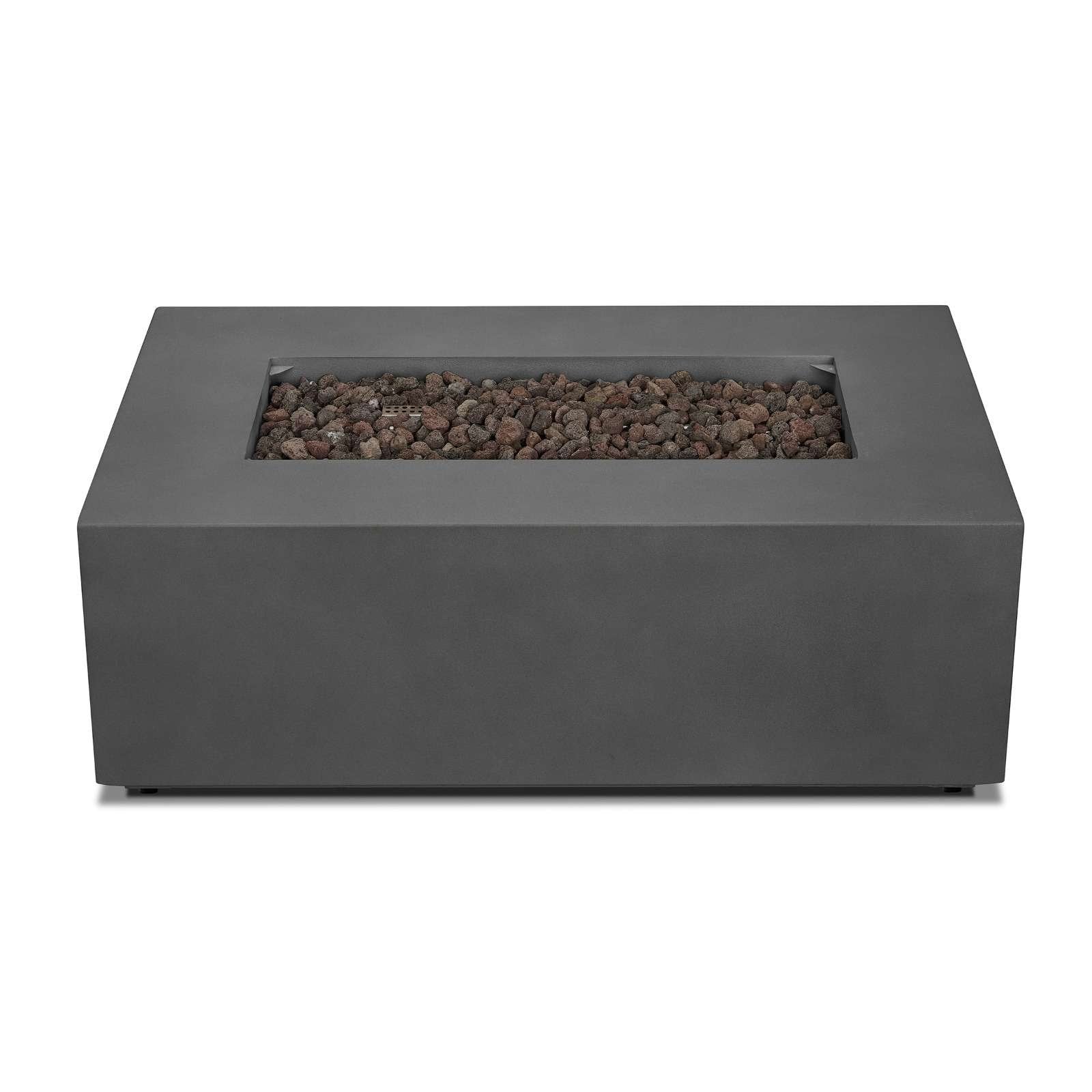 Real Flame Aegean 42″ Rectangle Propane Gas Outdoor Fire Table