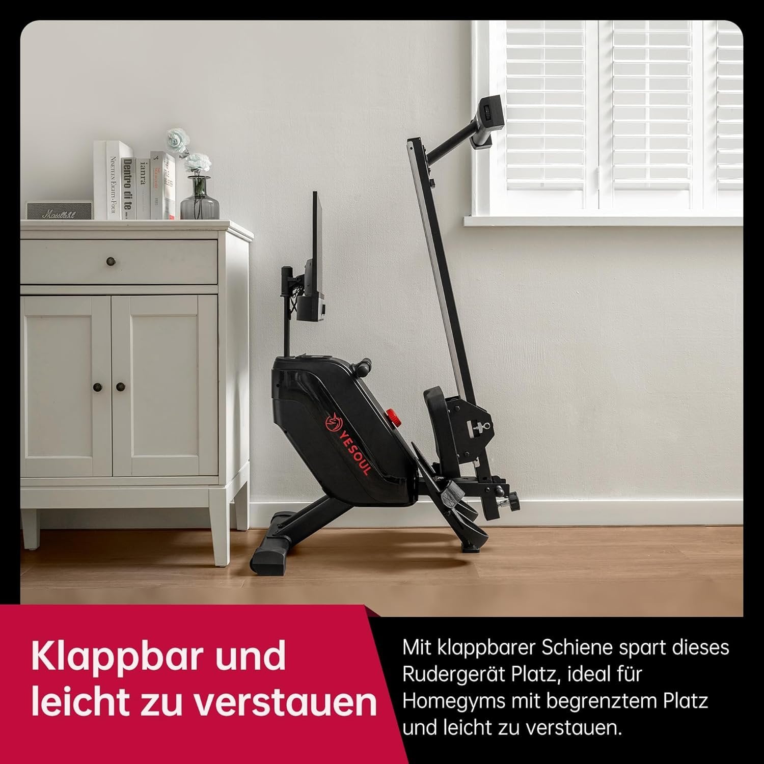 Yesoul Rower R1 Plus 21.5″ HD Screen