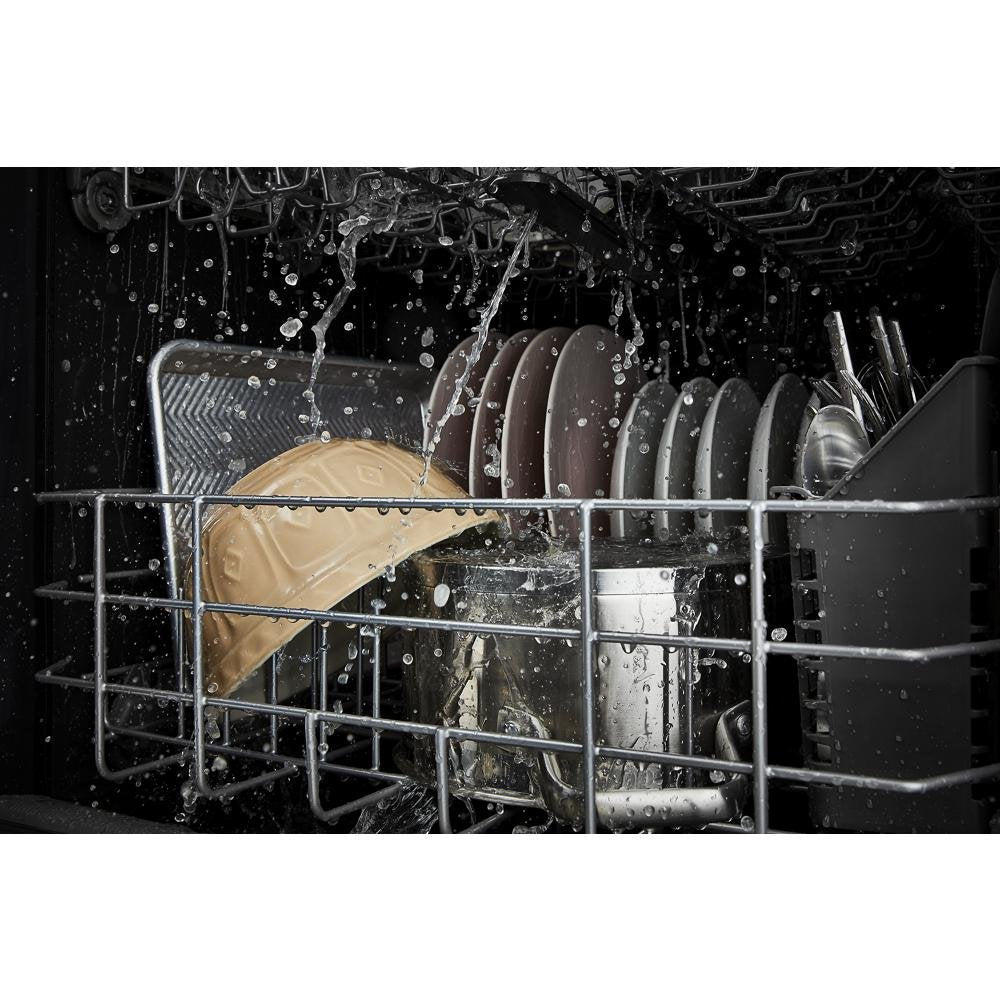 Whirlpool 24-inch Top Control Quiet Dishwasher with 3rd Rack Stainless Steel