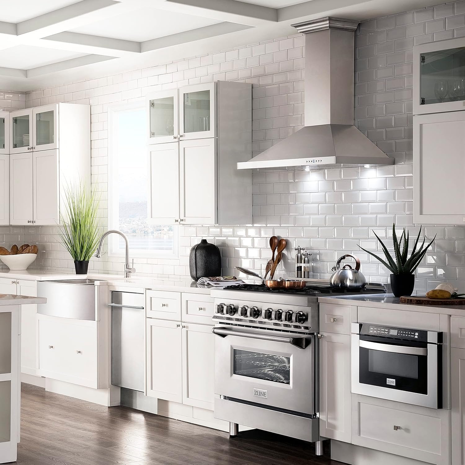 ZLINE 36″ Dual Fuel Range RA36