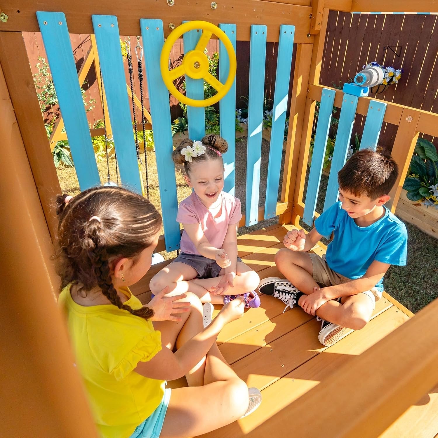 Teamson Kids Laguna Swing Set Playset