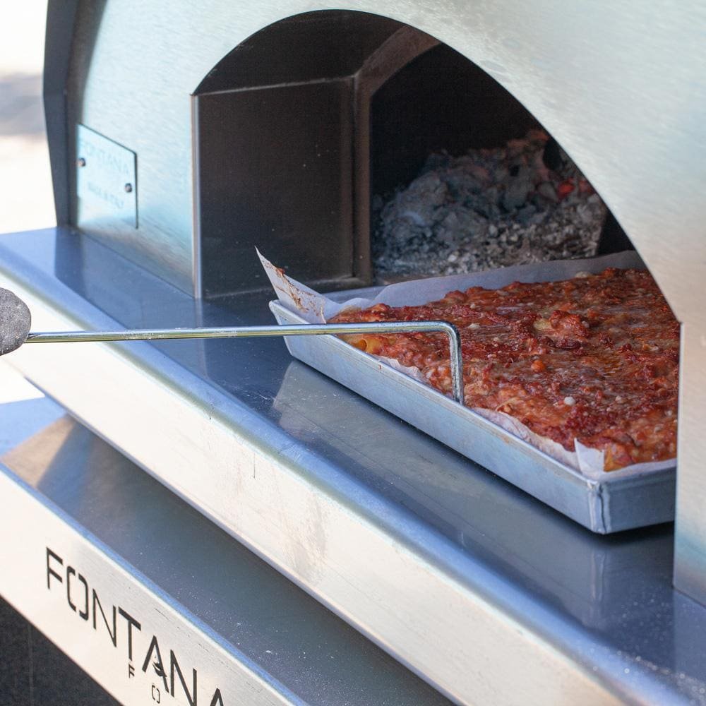 Fontana Forni Mangiafuoco Wood-Fired Pizza Oven – Anthracite – FTMF-A