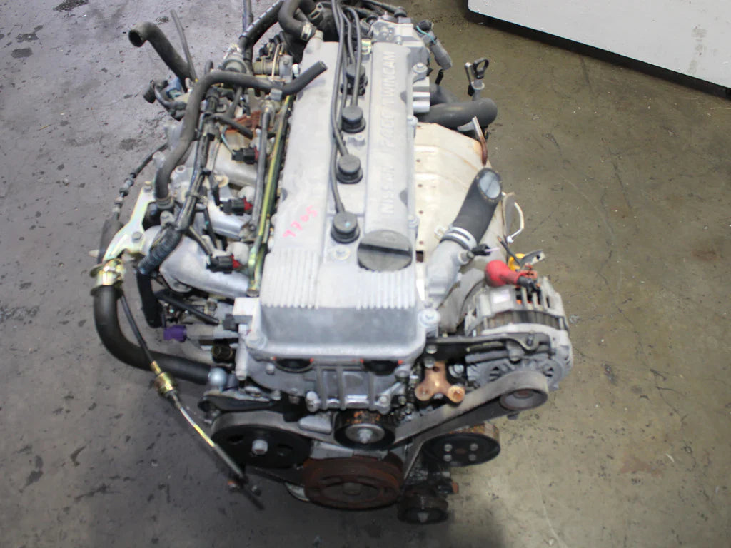 JDM 1993-2001 Nissan Altima Motor KA24DE A/T Transmission 2.4L 4 Cyl Engine
