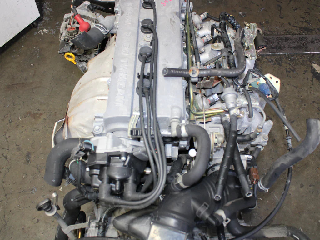 JDM 1993-2001 Nissan Altima Motor KA24DE A/T Transmission 2.4L 4 Cyl Engine