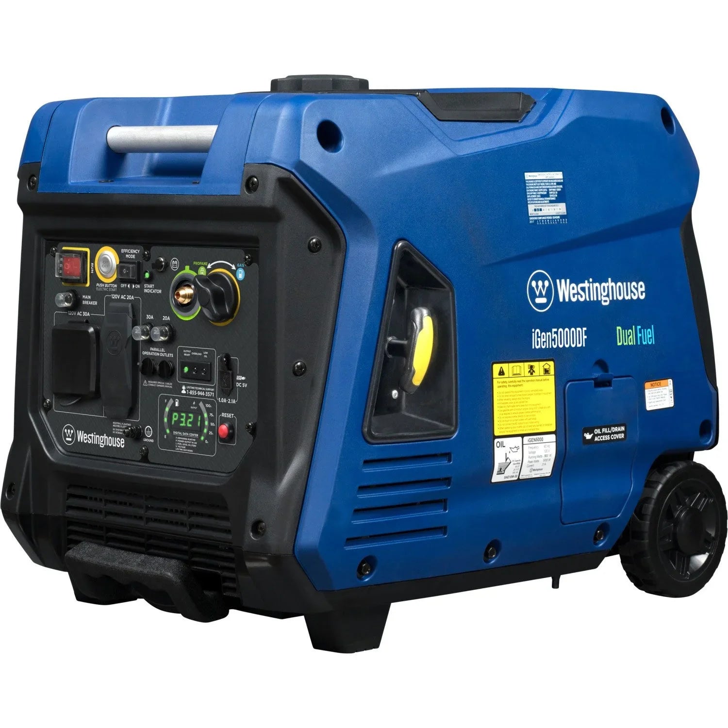 Westinghouse iGen5000DF 5000 Watt Portable Inverter Generator
