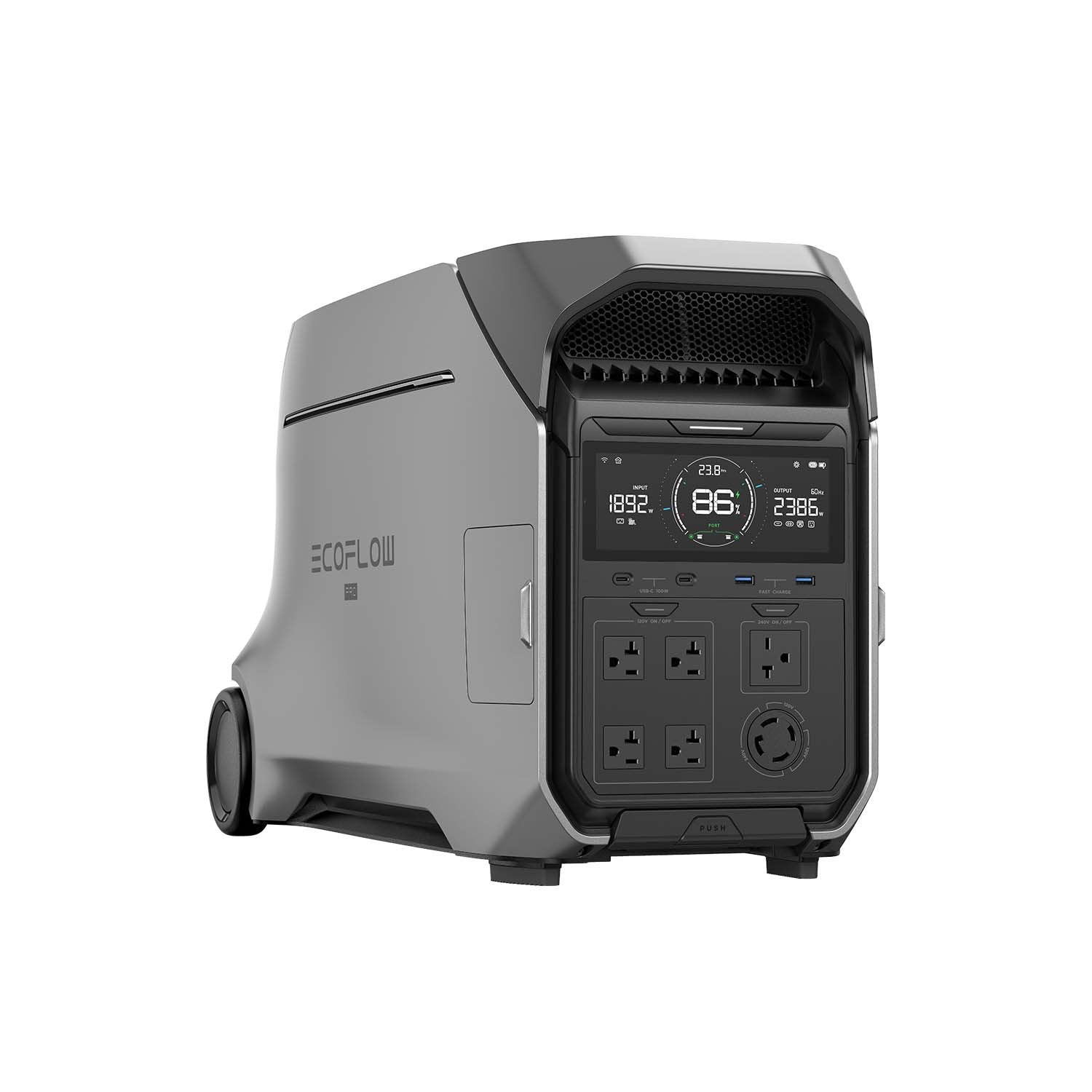 EcoFlow DELTA Pro 3 Portable Power Station | 4096Wh | 4000W | 2600W Solar Input