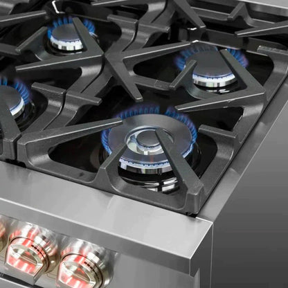 FORNO Massimo 60-Inch Freestanding Dual Fuel Range in Stainless Steel – FFSGS6125-60