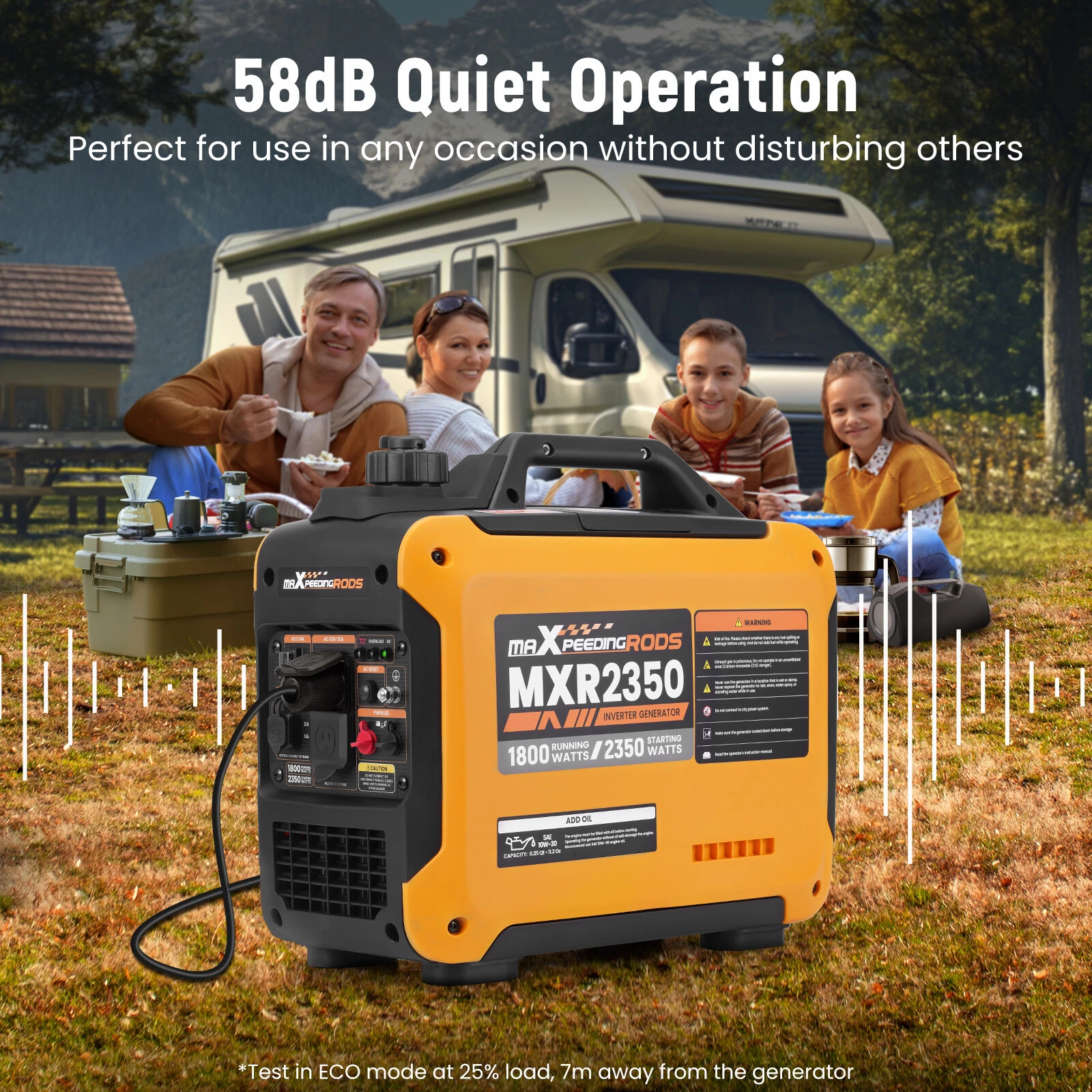 Inverter Generator Portable 2300W 2850W 3500W 4000W 5500W maXpeedingrods